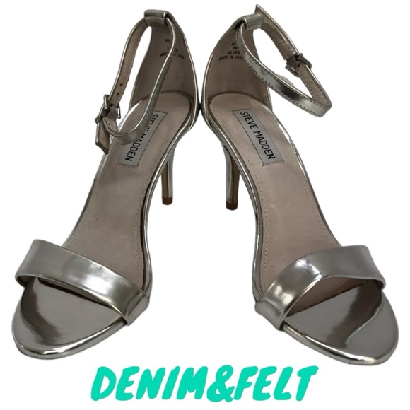 Steve Madden Womens Silver High Heels | Size 6 | No Box | NEW/NWOT!!🩶🩶 - Picture 4 of 10